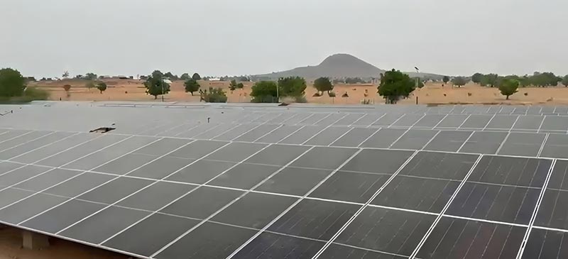 Edukalt ellu viia 1,6 MW päikeseenergia paigaldusprojekti Aafrikas