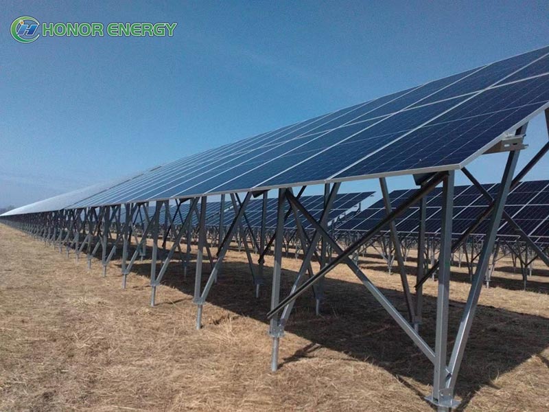 6MW high‑voltage ground‑mount photovoltaic power station project