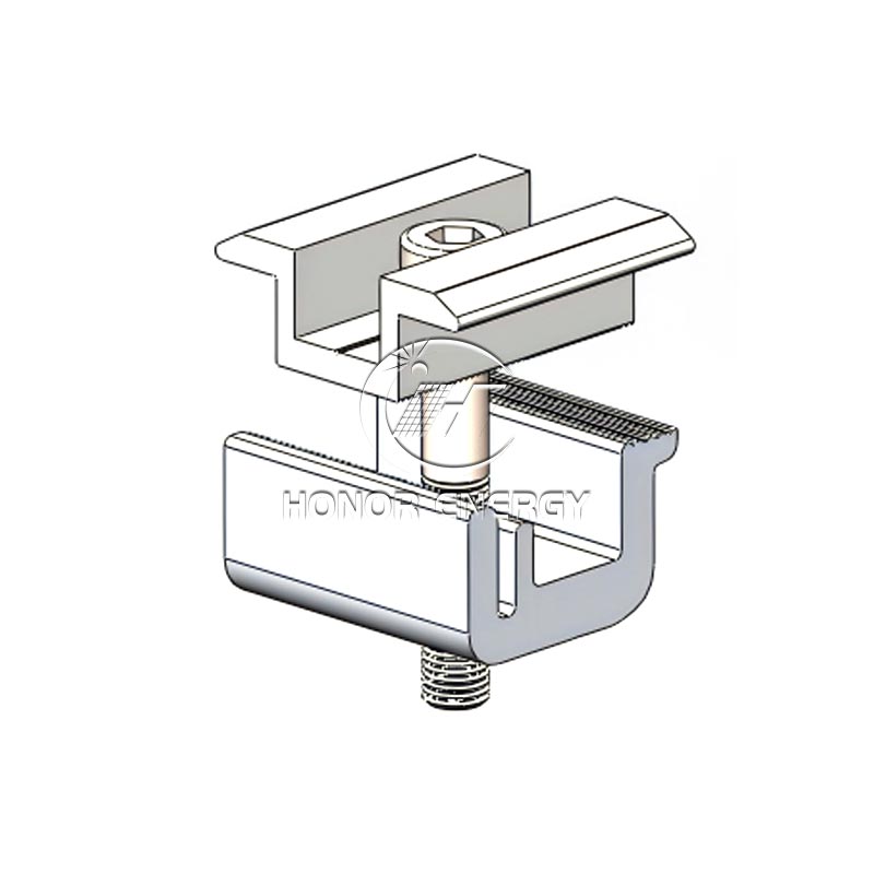 No Drill Solar keskklamber