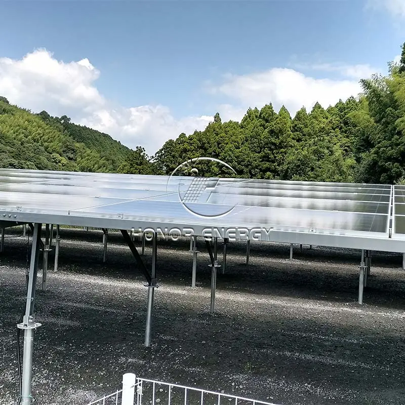 Kruvihunniku päikeseenergia jahvatatud kinnitus
